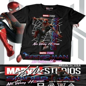 海外　限定品　スパイダーマン：ノーウェイ・ホーム　シャツ　サイズ各種 9