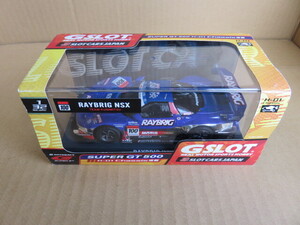 ☆中古【送料無料】スロットカー　ＧＳＬＯＴ製　ホンダ　ＮＳＸ　レイブリック　1/32