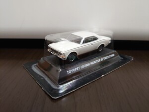 コナミ 絶版名車コレクション1/64 トヨペット クラウン ハードトップ SL (MS51) 1968 白