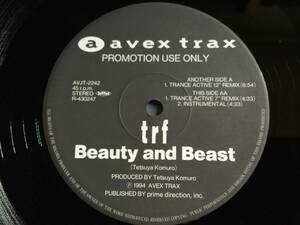 ★TRF / Beauty And Beast 12EP ★Qsavj★ Avex Trax AVJT-2242