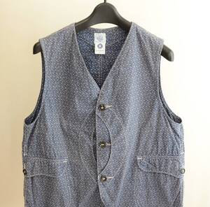 USA製 POST OVERALLS ポスト ロイヤルトラベラーズ ベスト size S 色褪せあり