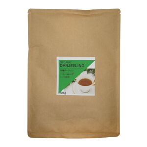 メール便送料無料！有機ダージリン紅茶 200g JAF TEA 高級粉砕茶葉 有機JAS認定 オーガニック 本格 本場 おためしティー