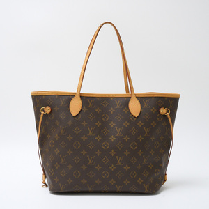 LOUIS VUITTON ルイヴィトン ネヴァーフル MM M40156 ショルダー トートバッグ モノグラム・キャンバス×レザー ブラウン×ゴールド