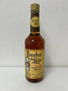 バーボンデラックス AGED 4 YEARS 750ml 40％　241110 Bourbon de Luxe 