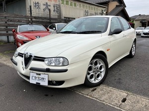 【諸費用コミ】:岐阜県発★おすすめ中古車★ 2001年 アルファロメオ アルファ156 2.5 V6 24V Qシステム タン革 純正16AW