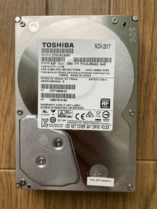 ■送料無料！★正常動作★TOSHIBA 3.5インチHDD / 3TB