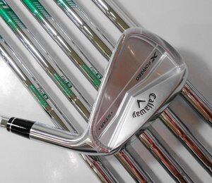 新品2024★キャロウェイ X FORGED STAR アイアン★#5～Pw 6本★N.S.PRO 950GH neo(S)★日本正規品