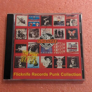 CD V.A. Flicknife Records Punk Collection Major Accident Red Rage Erazerhead Charlie Harper Ad Nauseam The Saints Urban Dogs