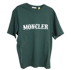 サイズS■新品 本物保証/モンクレール/GENIUS/FRAGMENT/SS T-SHIRT/Tシャツ/TEE/ジーニアス/フラグメント/メンズ/MONCLER/ダークグリーン系