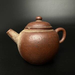 コレクター買取品　中国美術　朱泥　紫砂　急須　煎茶道具　茶道具　時代物　骨董品　古美術