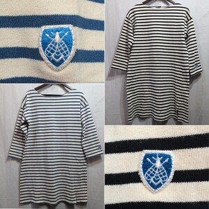 【まとめ売り】オーシバル ORCIVAL バスク ボーダー ワンピース チュニック size 1 S相当 長袖 ロング丈 2枚セット