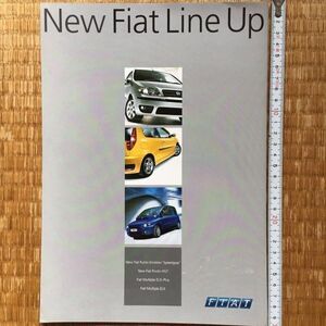 カタログ FIAT フィアット 東京モーターショー 2003年 見開き2P / プント Punto Emotion Speedgear HGT ムルティプラ Multipla ELX-Plus