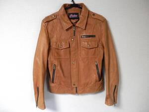 インディアンモーターサイクル INDIAN MOTORCYCLE レザージャケット Mサイズ相当 羊革 JH Design Group Leather Jacket