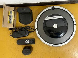 美品＊iRobot　ルンバ Roomba 871 掃除機ロボット　新品大容量バッテリー(5000mAh )、ブラシ、フィルター交換済み