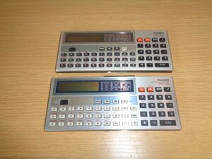 2点セット　　CASIO カシオ　　ポケットコンピューター　PB-200　PB-100