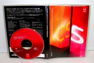 【同梱OK】 Adobe Creative Suite 5 Design Premium for Mac / Photoshop CS5 Extended / Illustrator CS5 / ジャンク品