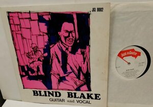 BLUES LP ◆ Blind Blake Guitar And Vocal [ UK ORIG 