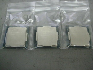 中古品!!!CPU Intel Corei3-8100×3枚 セット!!