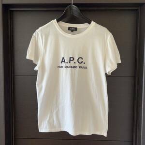 A.P.C. ロゴ カットソー XS Tシャツ