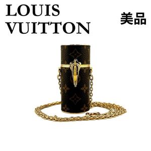 ★ルイヴィトン★ LOUIS VUITTON リップスティックケース モノグラム キャンバス ショルダー