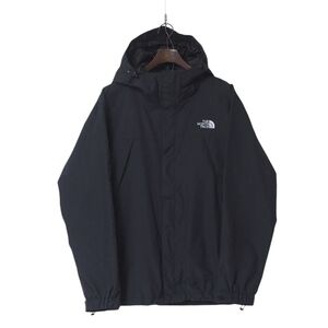 TI3642◎THE NORTH FACE ザ ノースフェイス スクープジャケット NP61240 ナイロン マウンテンパーカ スノーカフ付 ブラック サイズL