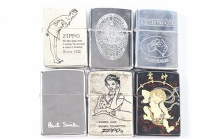 【6点】 ZIPPO ジッポー 等 ライター オイルライター 喫煙具 喫煙グッズ 9166-HA