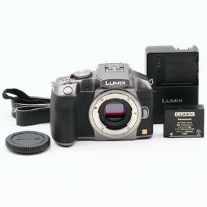 極上品 | Panasonic パナソニック ミラーレス一眼カメラ ルミックス G6 ボディ 1605万画素 シルバー DMC-G6-S #3406