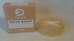 アンファー スカルプD SAVE ソープ SCALP D SAVE SOAP ANGFA 石けん 無添加 無着色 パラベン不使用 鉱物油不使用 枠練 日本製