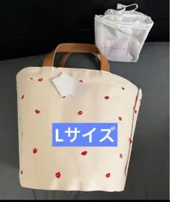 神崎恵愛用　ラドロー　旅行バッグ　トートバッグ　キャンバス　バック　リップ柄