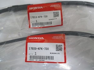 【HONDA】【VTR250．．】【スロットルケーブル..17910-KFK-730..と..17920-KFK-730..2本のSET】．．