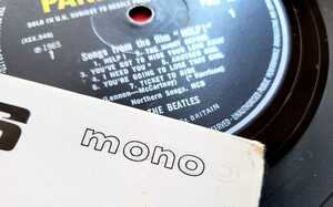 激レア！！発見！ monoのロゴに重なるstereoの印字 エラージャケット！ HELP! / THE BEATLES ザ ビートルズ UKオリジナル MONO PMC1255