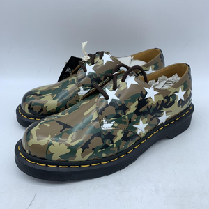 【中古】Dr.Martens×SOPHNET×End. 1461 3ホールシューズ Camo Star UK8 カモフラ ドクターマーチン[240019421376]