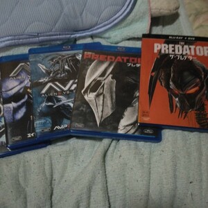 PREDATOR1.2ALIENVS.PREDATOR1.2PREDATORS THEPREDATOR全てブルーレイディスクです。