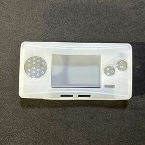 ゲームボーイミクロ シリコンカバー ケース クリアホワイト GAME BOY micro GBM 1