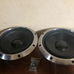 冒険価格！AIWA/アイワ DS F2用　スピーカー ウーファー　ペア SX-SF2 専用ネジ付き　音出しOK!