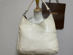 ●３０００円即決です●　　HIROFU　ヒロフ　ワンショルダー　レザーバッグ