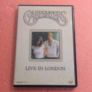 DVD CarpentersLive In London 輸入盤 カーペンターズ ライブ