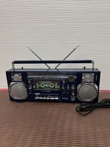 昭和レトロSANYO サンヨー ラジカセ　ラジオ　FM/AM MR-V8 三洋電気メンテナンス済み動作品