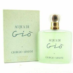 ジョルジオアルマーニ 香水 アクアディジオ オードトワレ EDT 若干使用 フレグランス CO レディース 100mlサイズ GIORGIO ARMANI