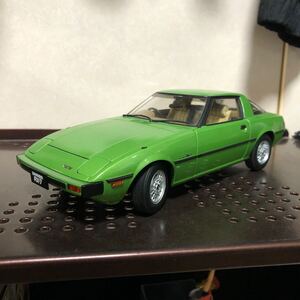 1300 AUTOart オートアート 1/18 MAZDA マツダ サバンナ RX-7 (SA) SAVANNA MACH GREEN グリーン ミニカー 模型 完成品