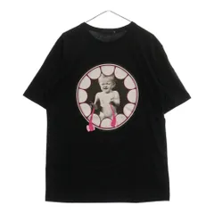 Original Fake (オリジナルフェイク) × KAWS カウズ ベイビープリント 半袖Tシャツ カットソー ブラック 09SS-OF-TE-0023