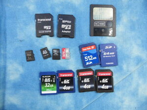 ★まとめ売り！ 記録用メモリ / SDカード SDHDカード microSDカード 他