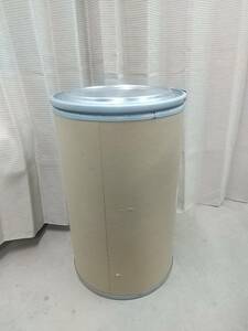 ファイバードラム缶　紙製ドラム缶　中古品　自作　集塵機　ゴミ箱　インテリア　ダストボックス　収納