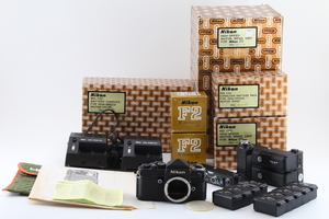 [A品] Nikon F2 H-MD＊MD-100+MB-100＊シリアル一致元箱＊コレクターズ＊F2H＊1433