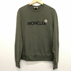 【MONCLER】モンクレール★スウェット トレーナー 長袖 MAGLIA GIROCOLLO クルーネック レタリングロゴ サイズS I20918 G00048 05