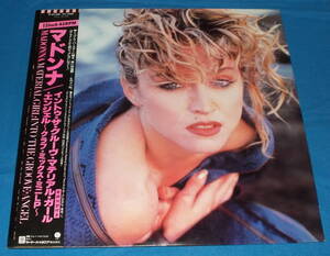 ☆12inch★80s名曲!●MADONNA/マドンナ「イントゥ・ザ・グルーヴ☆マテリアル・ガール☆エンジェル～クラブ・ミックス・ミニLP」帯付き●