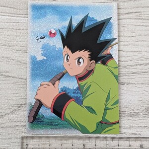 1999年☆HUNTERxHUNTER ハンターハンター ゴン SPブロマイド ホログラム キラ 旧アニメ カード 冨樫義博