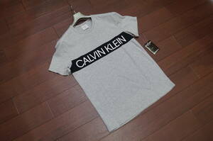 ★☆【CALVIN KLEIN】カルバンクライン Tシャツ/S/グレー/メンズ☆★