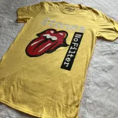 【希少】Rolling Stones No Filter Tシャツ  黄色 M