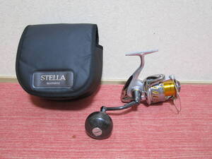 動作品!!　シマノ　SHIMANO　リール　08　ステラ　STELLA　SW4000PG　右ハンドル　ケース　魚釣り　日本製　JAPAN